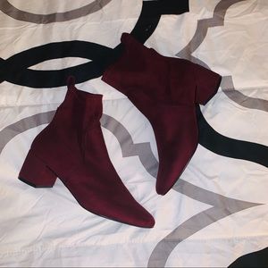 Red Aldo Booties